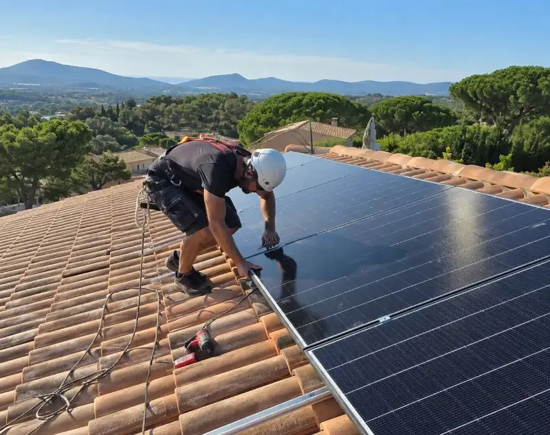 Installateur panneaux solaires Saint-Martin-en-Vercors — pose photovoltaïque sur toiture