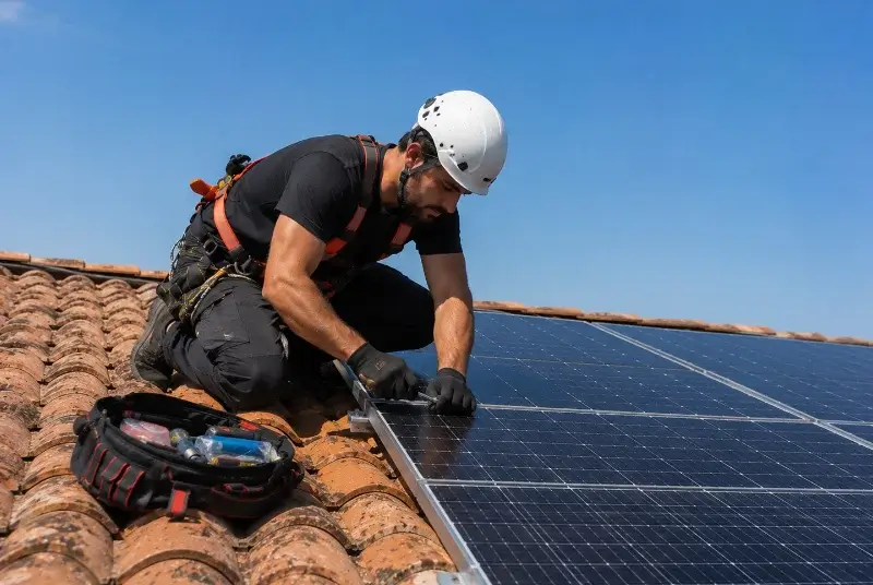 Maintenance et monitoring de panneaux solaires à Saint-Martin-en-Vercors