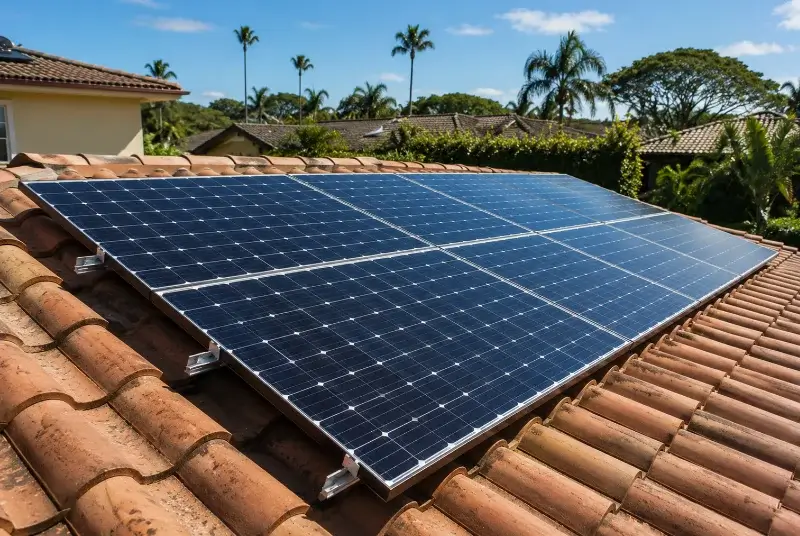Installation de panneaux solaires à Saint-Martin-en-Vercors
